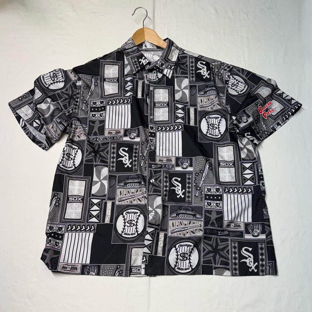 Chicago White Sox  Hawaiian Shirt Graphic Print Gameday Giveaway Mens Size XL